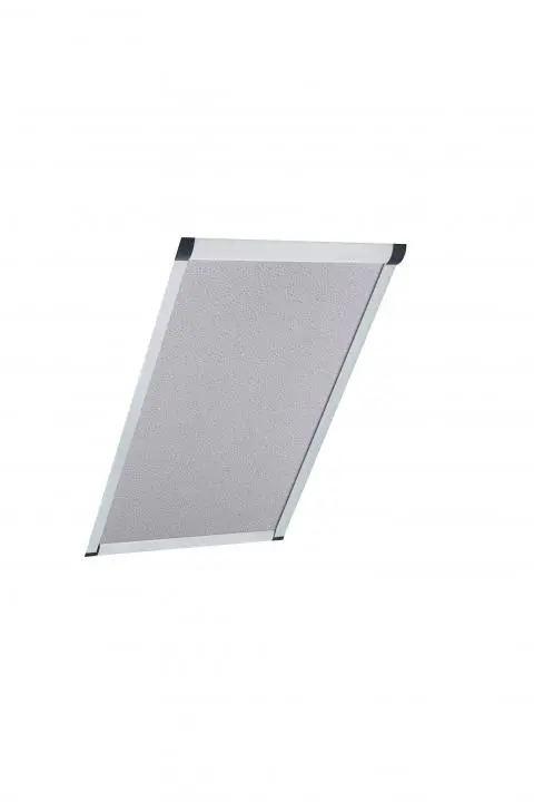 Roto ZRV Rx Designo Classic Verdunkelungsrollo Standard-Renovierung R8_AR1 06/10 M AL V56 Kreise-grau-845014