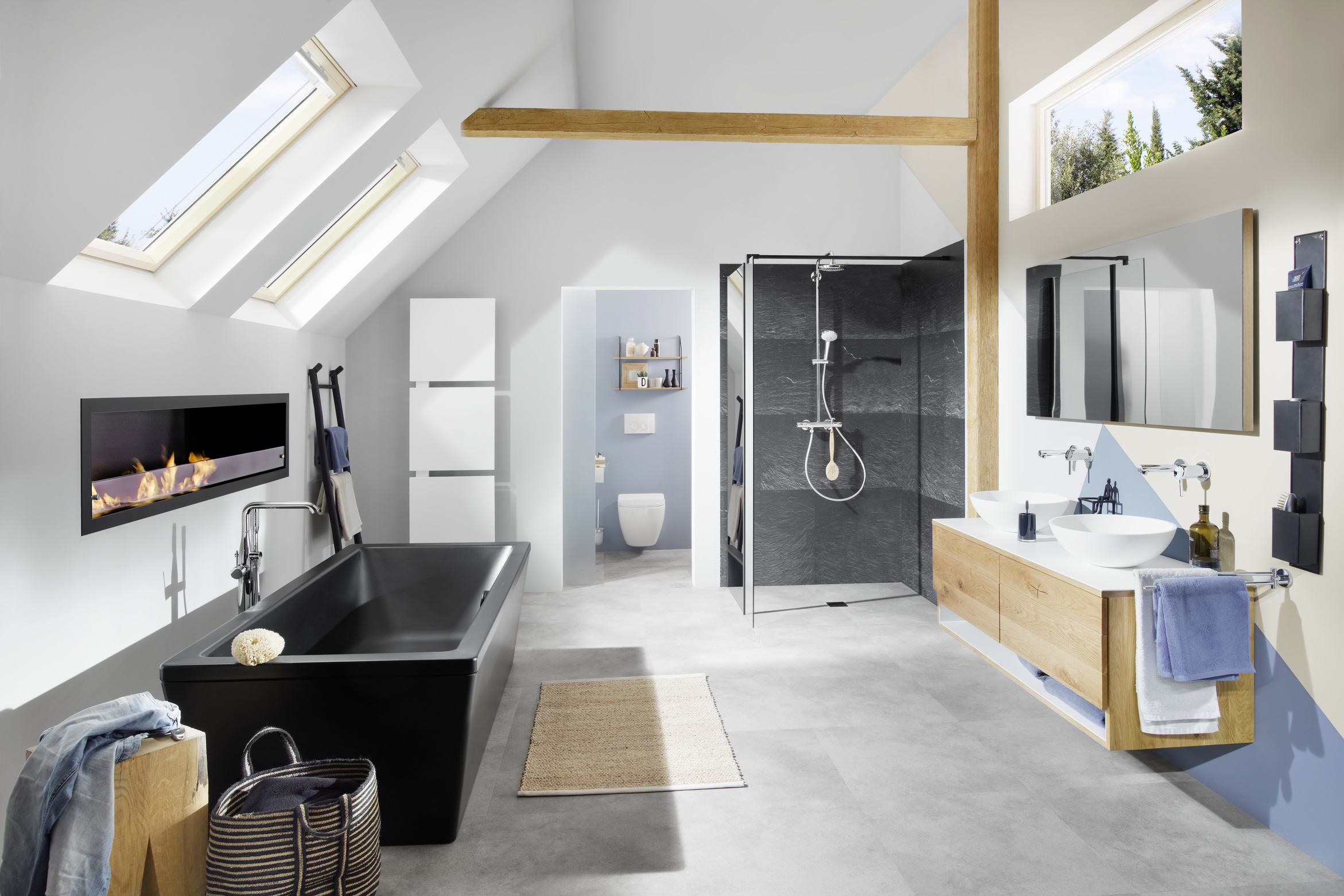 Drinnen, Innenarchitektur, Sinken, Handtasche, Baden