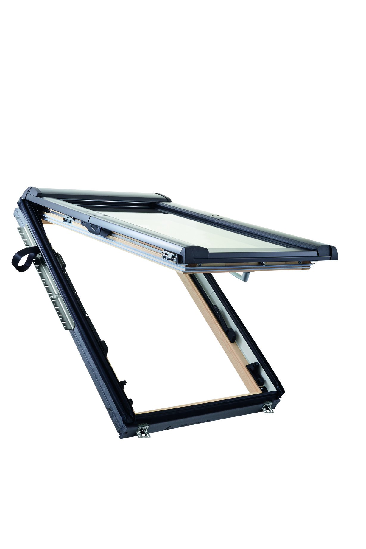 Roto Designo Klapp-Schwingfenster R8 Holz-807265M Fenster, Architektur, Gebäude, Dachfenster