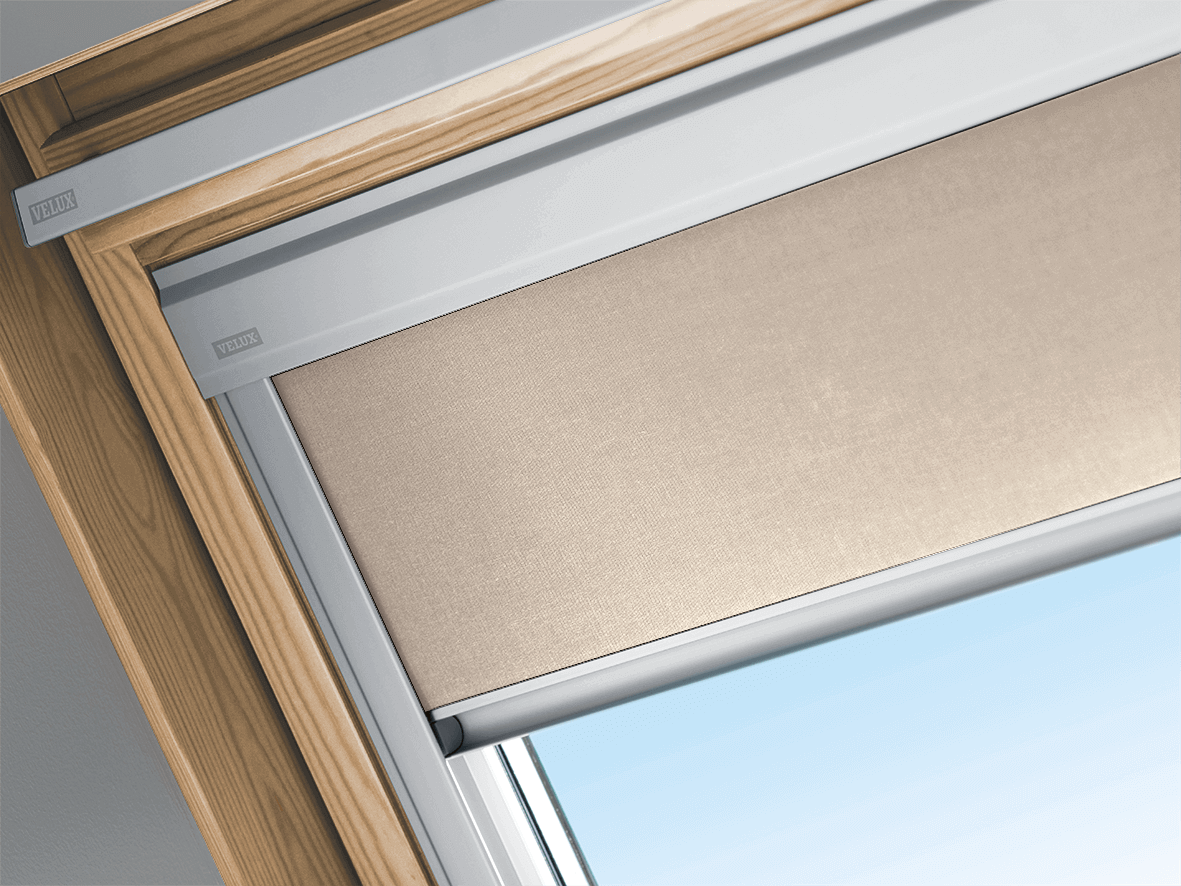 VELUX Classic Verdunkelungsrollo DBL C02 4230 Beige,Schiene alu PG:S-DBLC024230 VELUX Classic Verdunkelungsrollo DBL C02 4230 Beige,Schiene alu PG:S-DBLC024230