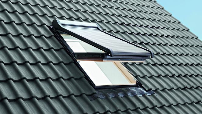 RotoQ Designo Außenrollladen ZRO-744841M Fenster, Architektur, Gebäude, Dachfenster