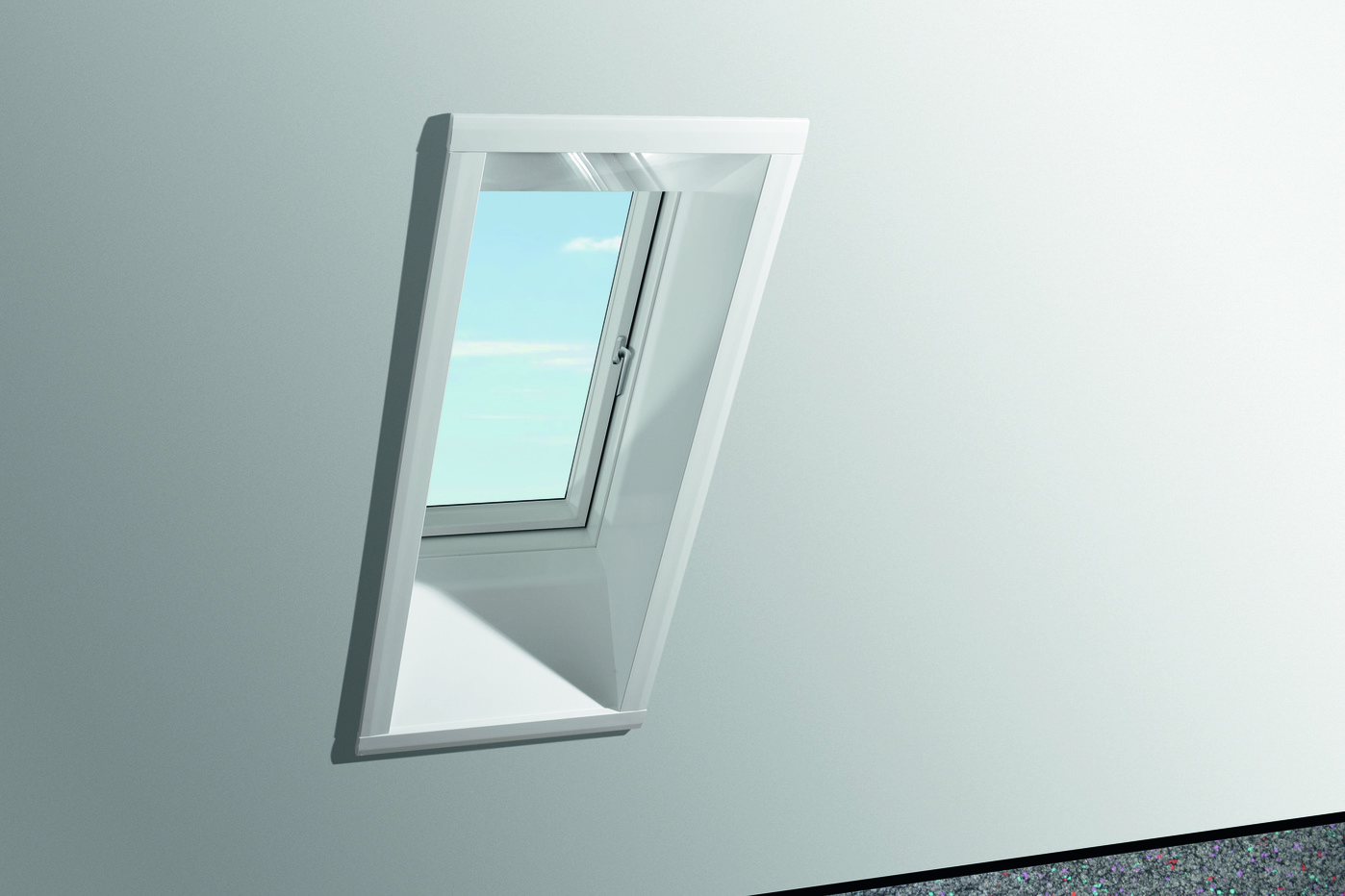 Roto Designo Wohndachausstieg R3 Kunststoff-741479M Fenster, Architektur, Gebäude, Dachfenster, Fenster, Architektur, Gebäude, Dachfenster